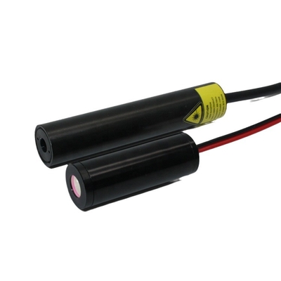 Modulo di diodo laser rosso da 635 nm a 638 nm con messa a fuoco regolabile e divergenza del fascio di 0,3 mrad