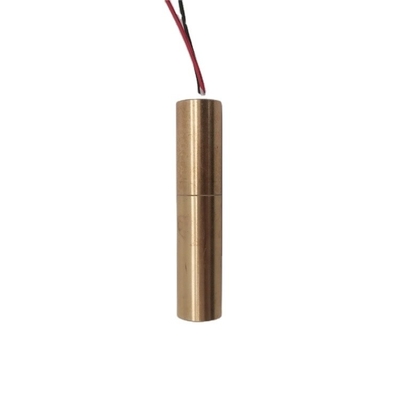 Corpo in ottone Compatto Modulo laser verde DPSS con potenza di uscita di 4mW e lunghezza d'onda di 532nm