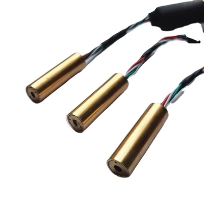 Modulo laser rosso 5VDC 650nm con MTTF a lunga durata a 25C e materiale di alloggiamento in ottone