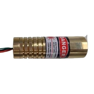 Applicazione delle scienze della vita Modulo laser dot giallo da 15 mW con fascio stabile e tipo PCB APC