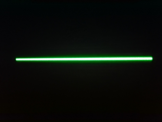 Parti di ricambio del modulo laser Tipo 50-500mW Linea verde uniforme per il rilevamento della fluorescenza