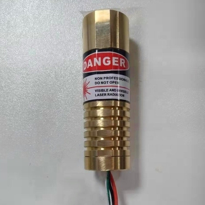 Dopo servizio Video supporto tecnico Industria 500mW verde 545nm modulo laser a linea uniforme 3mm