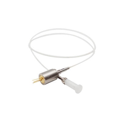 Modulo laser verde a 6 - 7,5 V di tensione 520nm 30mw Laser semiconduttore accoppiato a fibra ottica