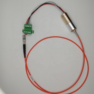 Lungo d'onda speciale 20x55mm 545nm Testa laser verde ad alta potenza accoppiata a 200μm di fibra