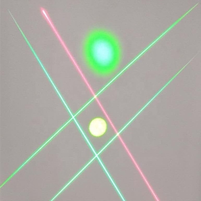 Modulo laser a lunghezza d'onda di 545 nm per il posizionamento di linee precise in ambienti industriali