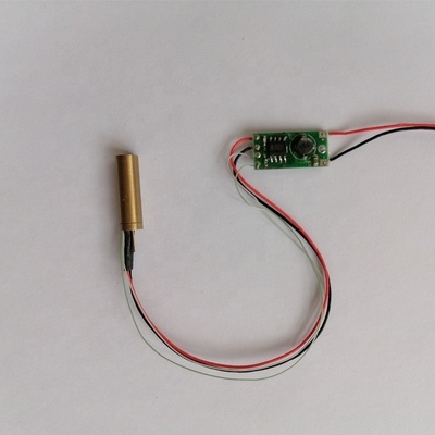 Modulo laser DPSS compatto da 1 a 5 mW per allineamento laser 6.3x18 mm Voltaggio di lavoro 2.7-5.0V