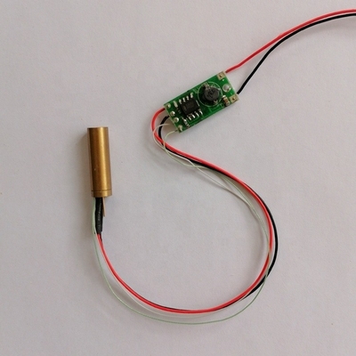 Modulo laser DPSS compatto da 1 a 5 mW per allineamento laser 6.3x18 mm Voltaggio di lavoro 2.7-5.0V