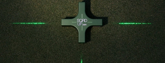 Migliora il tuo gioco con SQRDUP Golf Alignment Aid Visible 545nm Laser 146*146*44mm Size