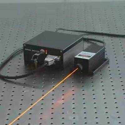 Modulo laser DPSS 50mW giallo 589nm adatto alle esigenze del cliente