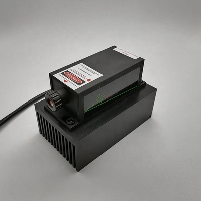 Laser DPSS allo stato solido con peso di 1,8 kg e altezza del raggio di 85 mm Laser giallo da 100 mW