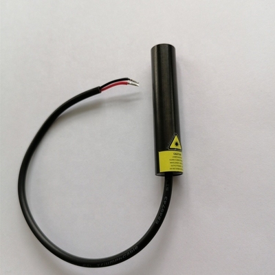 Modulo laser dot industriale leggero da 545 nm da 1 mW con alloggiamento isolato e alimentazione APC