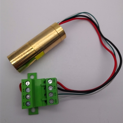 0.5mm diametro del fascio 561nm 50mW DPSS Modulo laser giallo per medicina o scienza CW Output Power Mode
