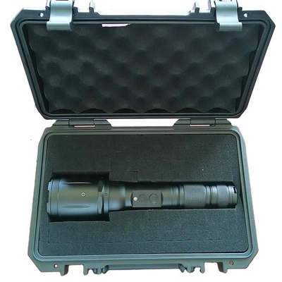 0.8 KG ricaricabile potente torcia laser tattica con torcia a LED per esterni