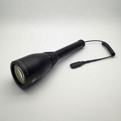 Alta stabilità Green Laser Pointer Torcia Torcia Multiuso Batteria Alimentata