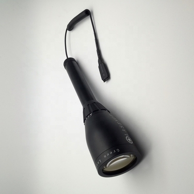 Alta stabilità Green Laser Pointer Torcia Torcia Multiuso Batteria Alimentata