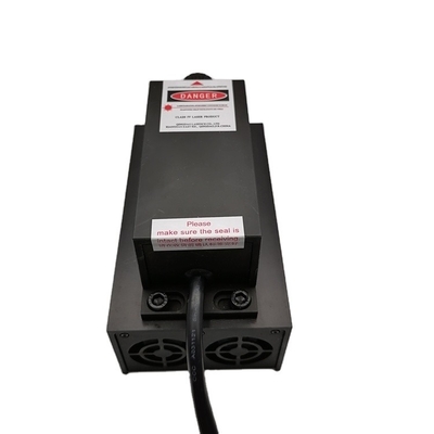 Materiale di alloggiamento Aluminio anodizzato nero 1W 555nm CW DPSS Laser verde per laboratorio e studio