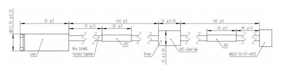 Modulo laser per l'industria Showlaser Bird Repeller Pointer Aiming
