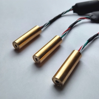 Modulo DPSS a diodo laser dot verde 532nm 545nm 555nm classe 2 per ampia gamma di temperature