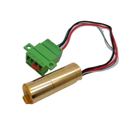 Modulo laser verde a 532 nm con modalità longitudinale in fibra monouso